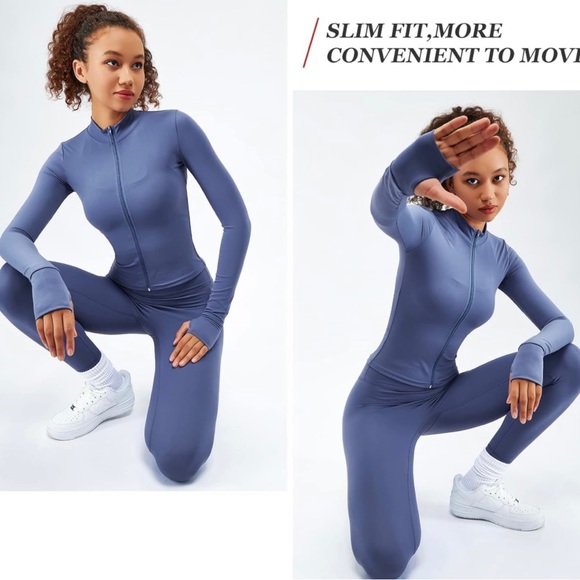 Marvel Blue Compression Athleisure Set - Picture 4 of 6
